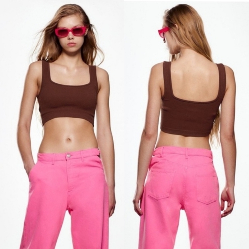 Zara Limitless Contour Crop Top